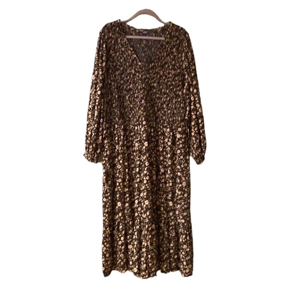 Old Navy Countrycore, Cottagecore,Grannycore Hippie Midi Maxi Dress - New